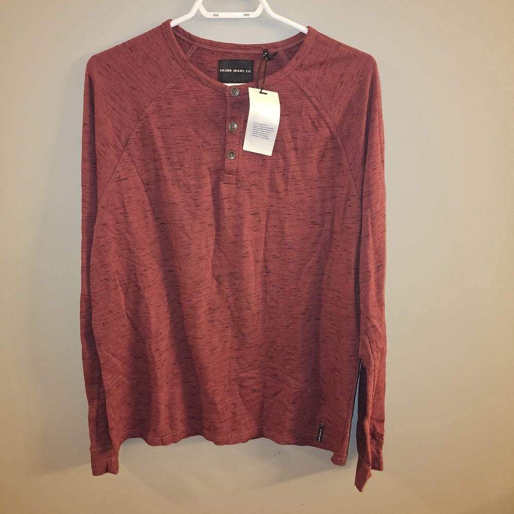 Nwt Mens Silver Jeans Shirt